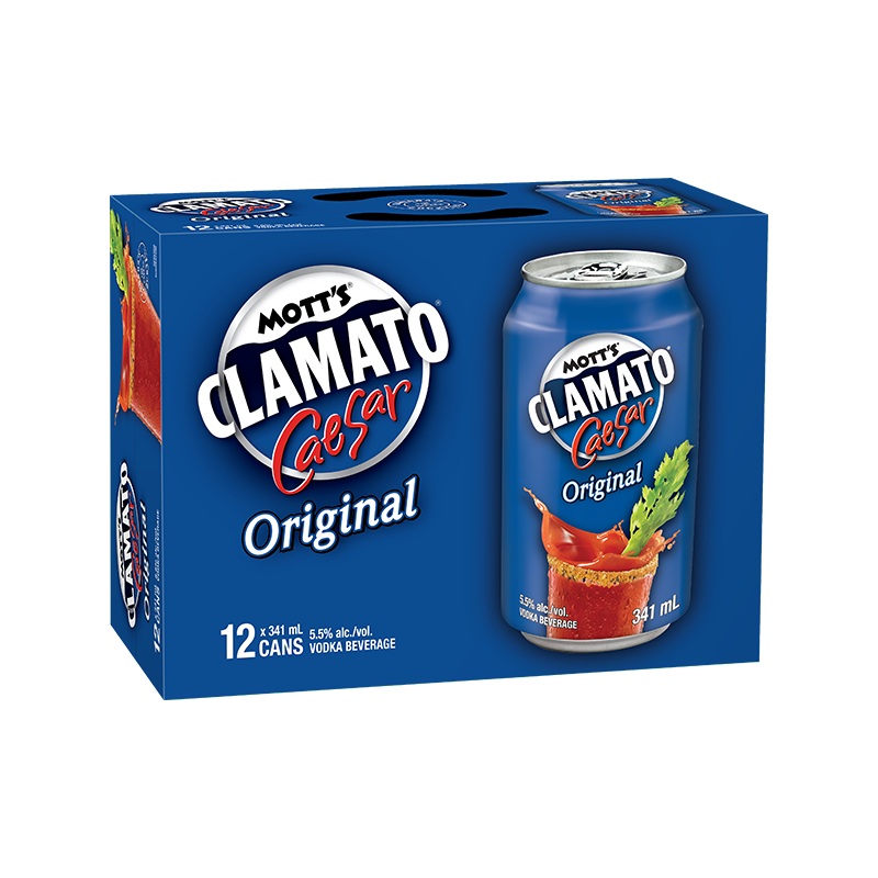 MOTTS CLAMATO ORIGINAL 341ML 12PK CAN @ Southgate [1045555] 4092 ml