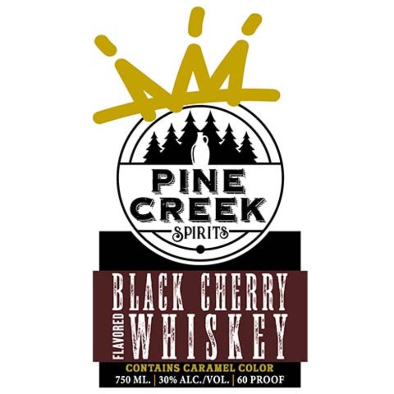 Pine Creek Black Cherry Whiskey 750ML BTL