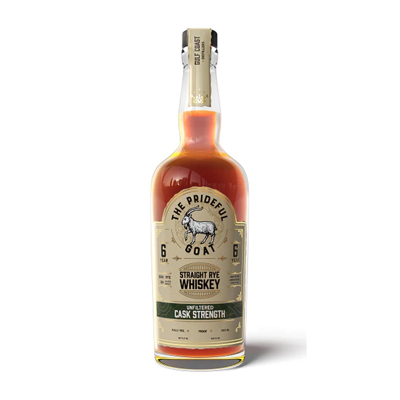 The Prideful Goat 6 Year Cask Strength Straight Rye Whiskey