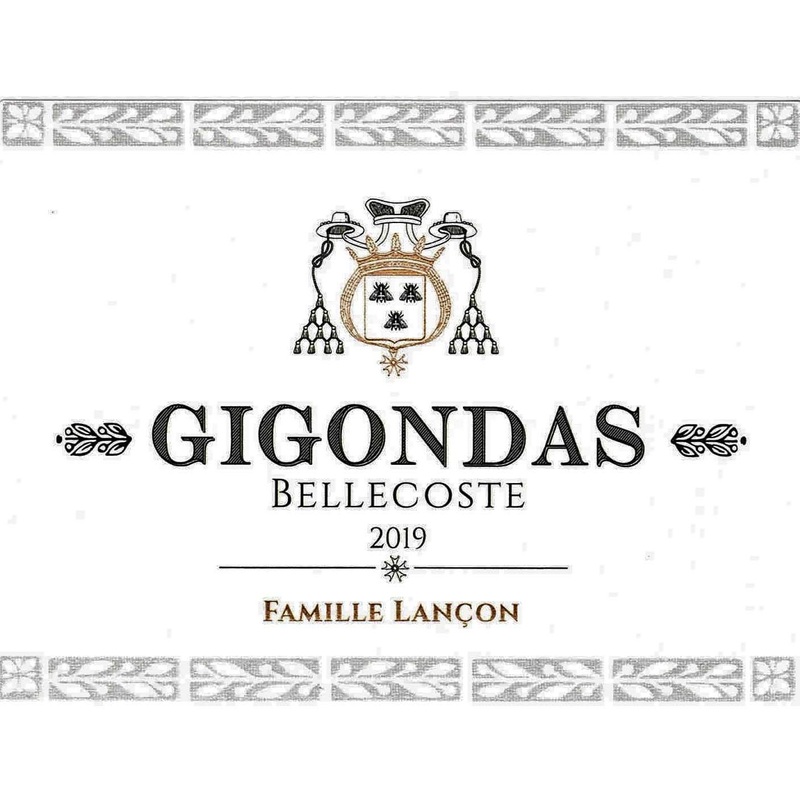 BELLECOSTE GIGONDAS FAMILLE LANCON 2020 750 mL