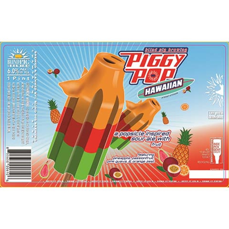 Blind Pig Hawaiian Piggy Pop Sour Ale 16OZ SINGLE CAN