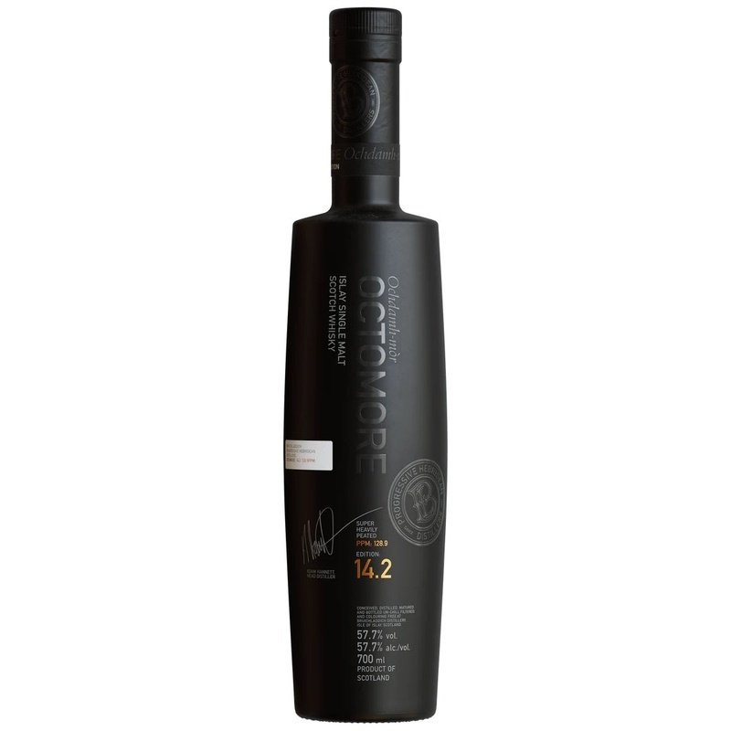 Bruichladdich Octomore 14.2 Edition Super Heavily Peated Islay Single Malt Scotch Whisky 750ML BTL