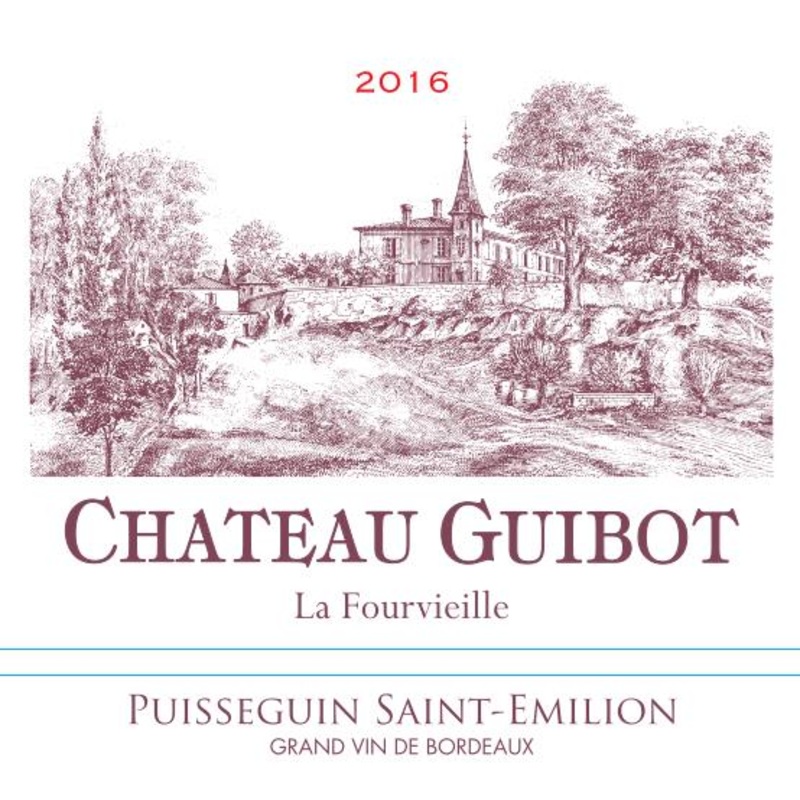 CH GUIBOT LA FOURVIELLE" PUISSEGUIN-ST.E. 2018 750 mL "