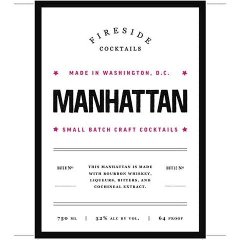 Fireside Manhattan Cocktail 750ML BTL
