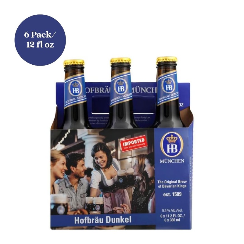 Hofbrau Munchen Dunkel Beer 6pk 12 fl oz