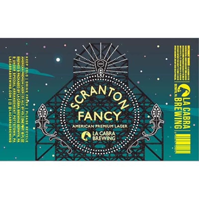La Cabra Scranton Fancy Lager 16OZ SINGLE CAN