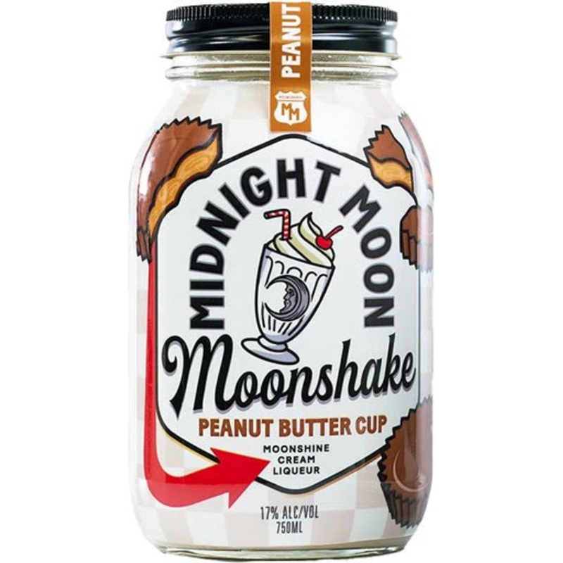 Midnight Moon Moonshake Peanut Butter Cup 750ml