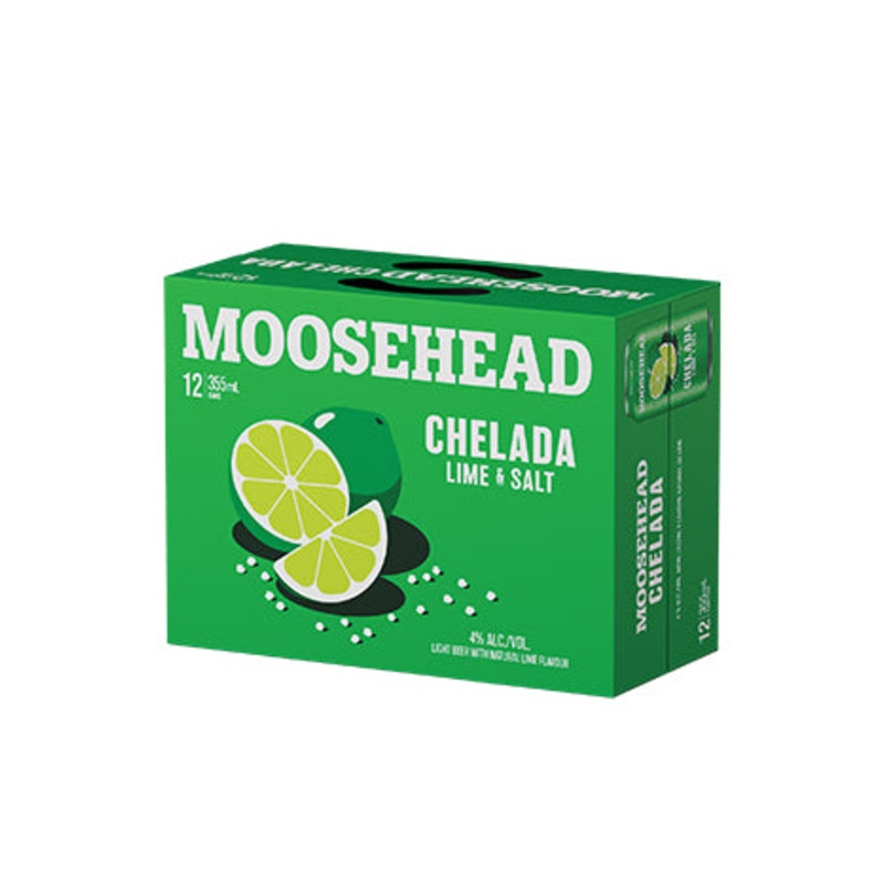 MOOSEHEAD CHELADA, 355ML 12UC