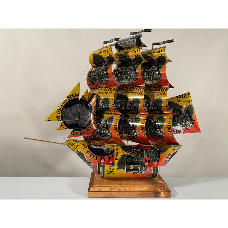 New Glarus IPA Beer Can Ship