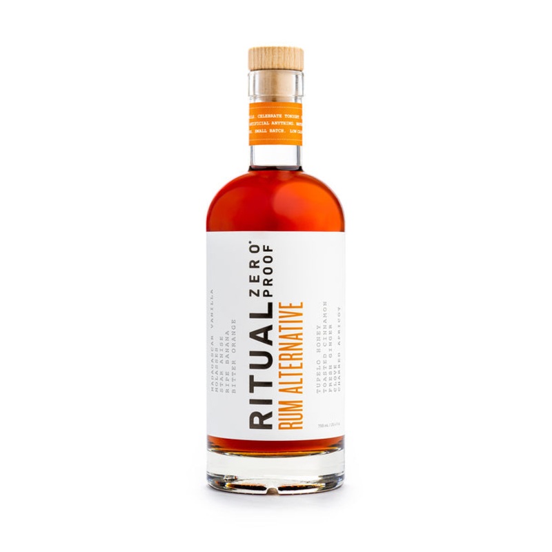 RITUAL ZERO PROOF RUM ALTERNATIVE NON-ALCOHOLIC SPIRIT 750ML 750ML