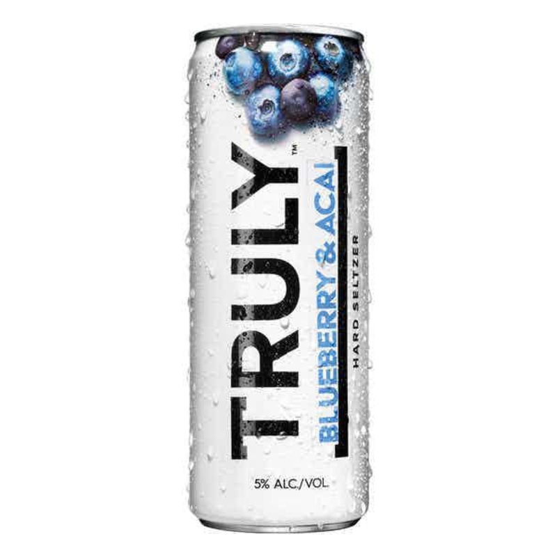Seltzer Truly 6pk Blueberry Acai