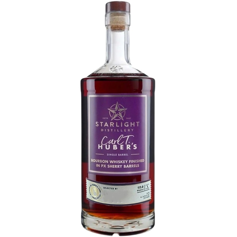 STARLIGHT CARL T SINGLE BARREL PX SHERRY BOURBON 750ML @ Lethbridge [1050360] 750 ml