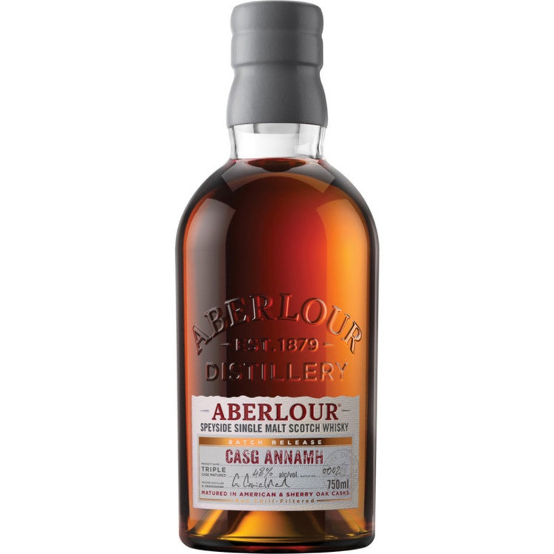 ABERLOUR SINGLE MALT SCOTCH CASG ANNAMH SMALL BATCH 96 750ML 750ML