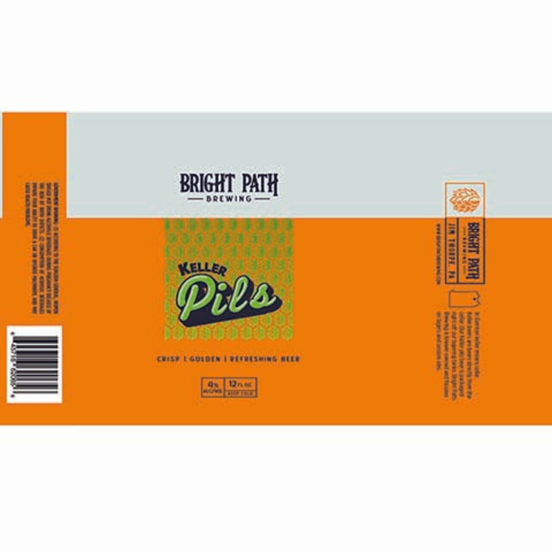 Bright Path Keller Pils 12OZ SINGLE CAN