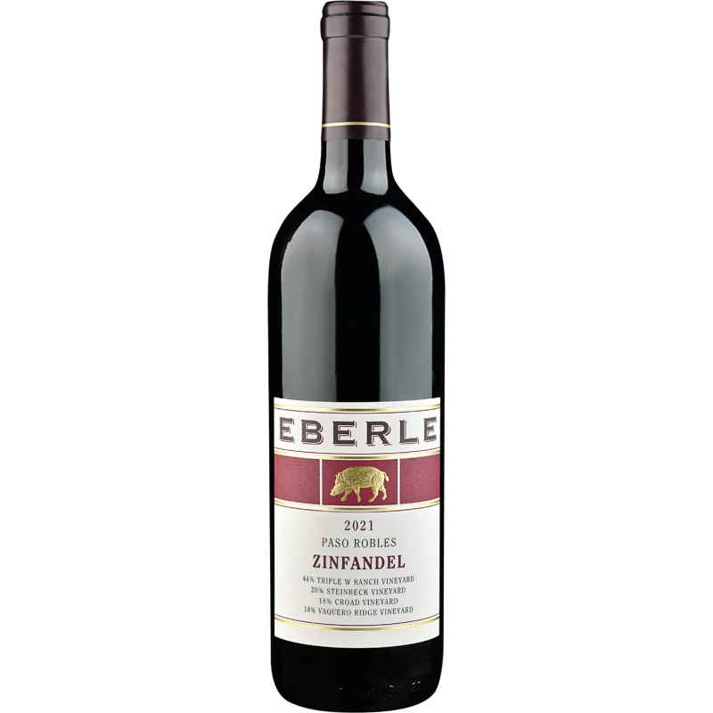 Eberle Zinfandel Paso Robles 21 750ML 750ml Bottle
