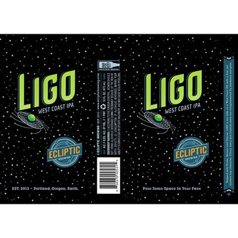 Ecliptic Ligo West Coast IPA 16OZ SINGLE CAN