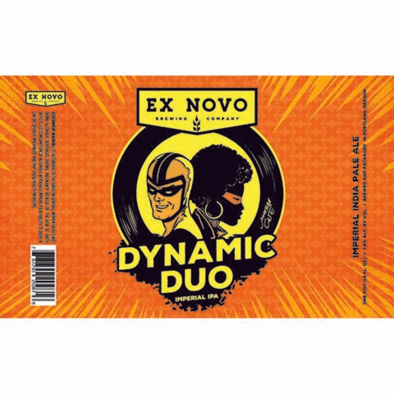 Ex Novo Dynamic Duo Imperial IPA 16OZ SINGLE CAN