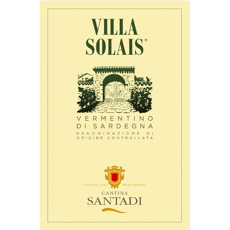 SANTADI VERMENTINO VILLA SOLAIS 2021 750 mL
