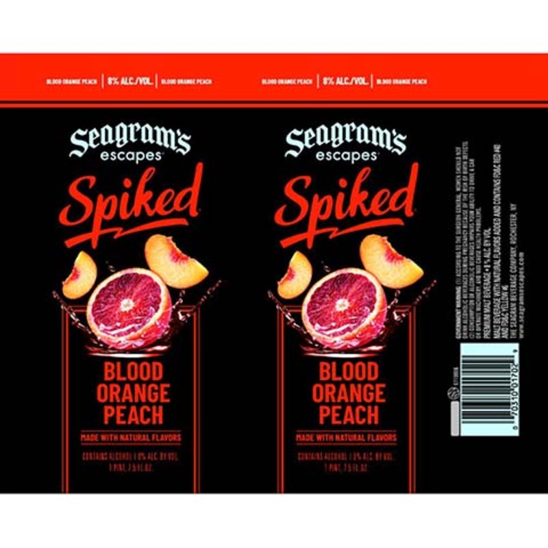 Seagrams Spiked Blood Orange Peach 695ML CAN