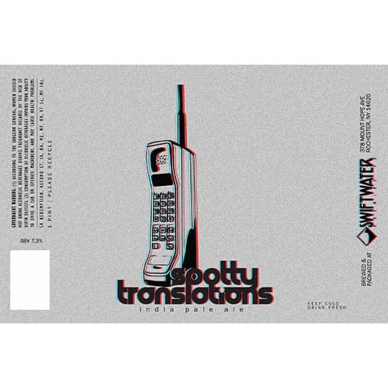 Swift Water Spotty Translations India Pale Ale 16OZ SINGLE CAN