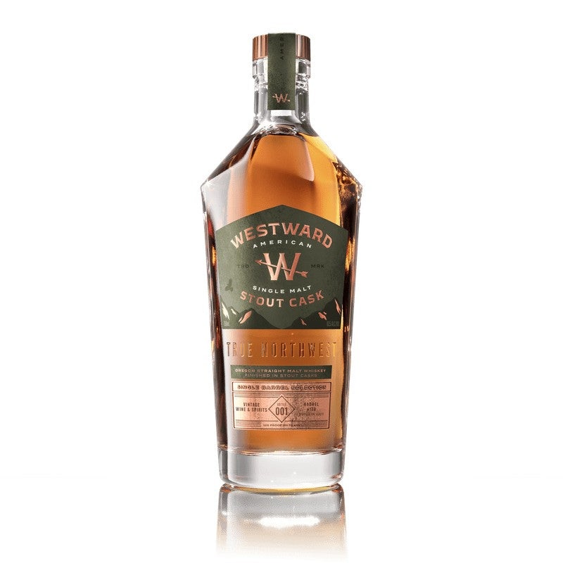 Westward American Single Malt Stout Cask Private Selection Single Barrel Whiskey 750ML BTL