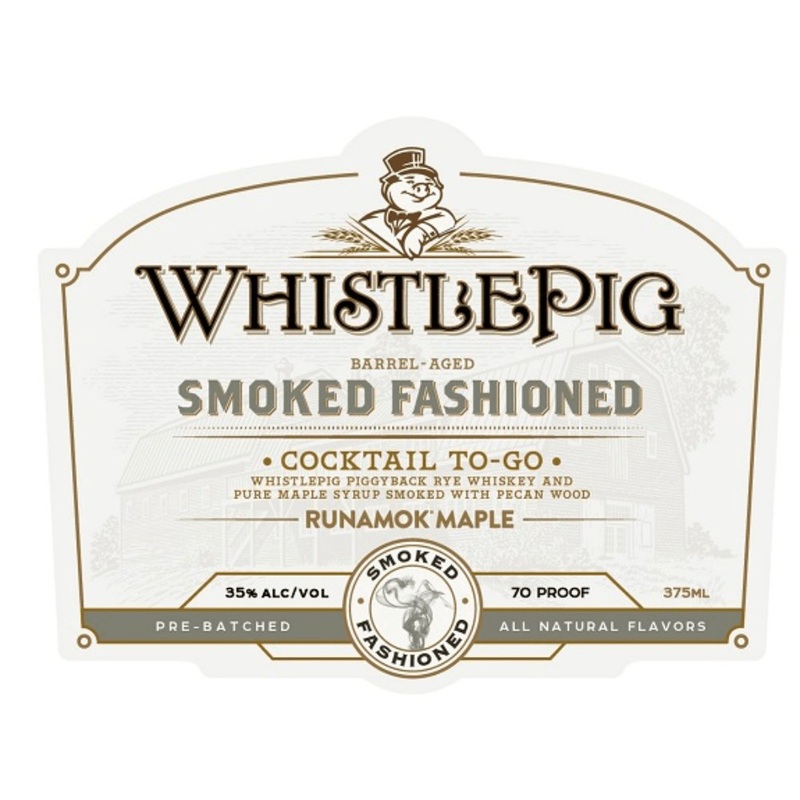 WhistlePig Smoked Fashioned Cocktail To-Go