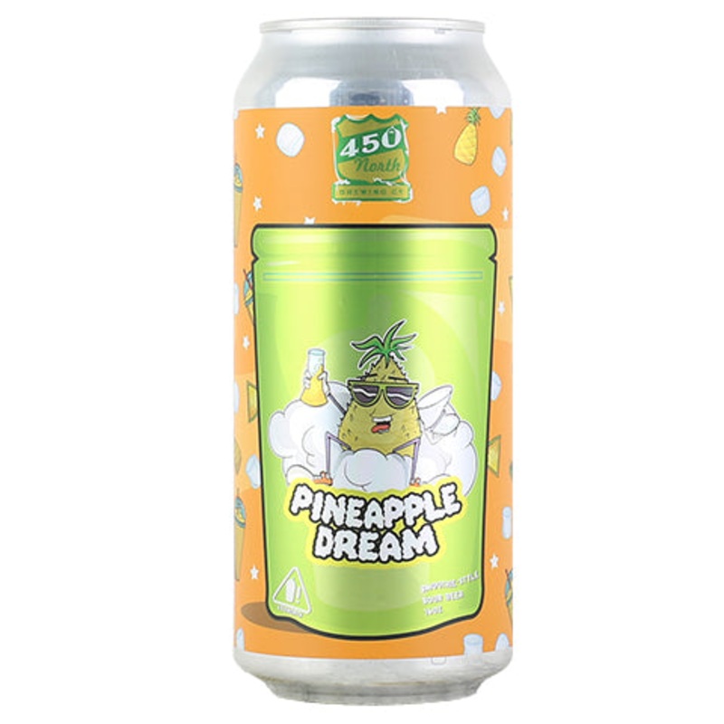 450 North Pineapple Dream Slushy XL Sour 16OZ SINGLE CAN
