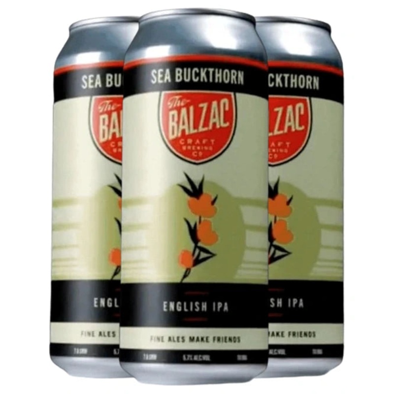 BALZAC SEA BUCKTHORN ENGLISH IPA 473ML 4PK CAN @ Emerald Hills [1050805] 1892 ml