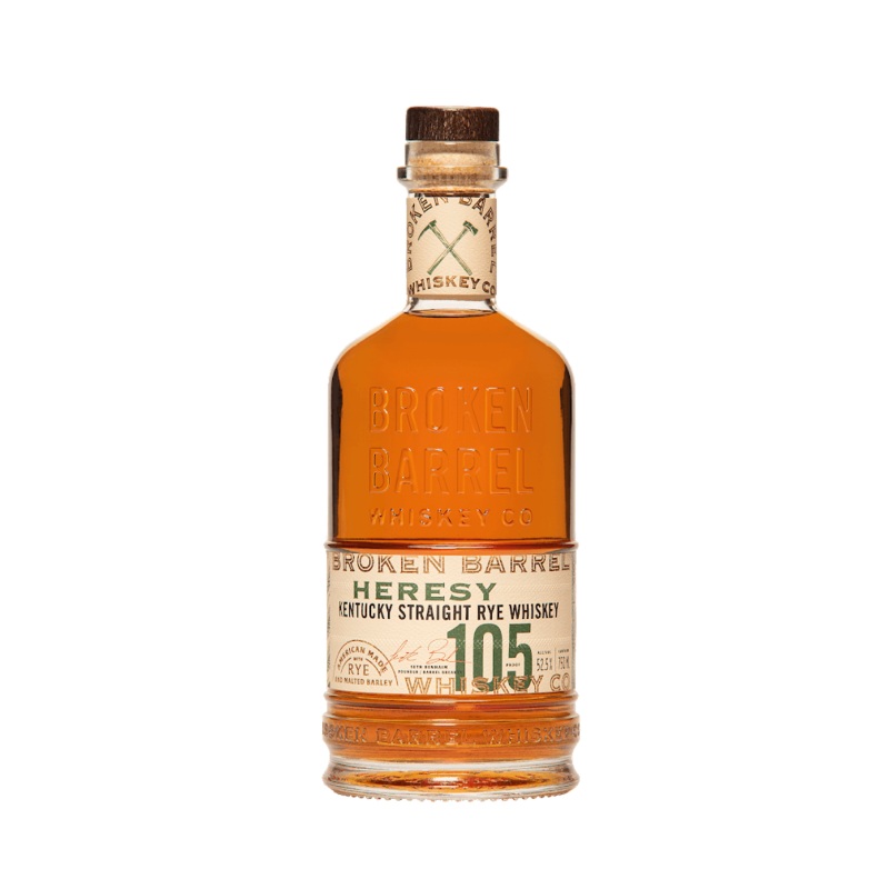 Broken Barrel Heresy Rye Whiskey
