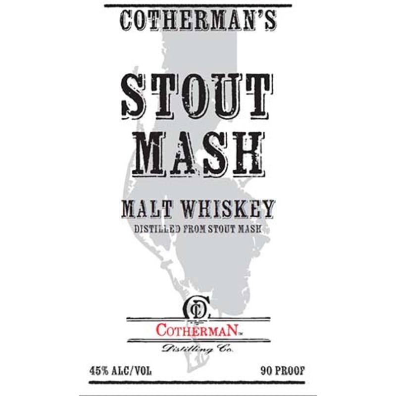 Cotherman's Stout Mash Malt Whiskey 750ML BTL