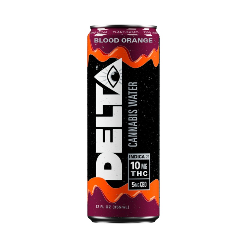 Delta Beverages Blood Orange THC Seltzer