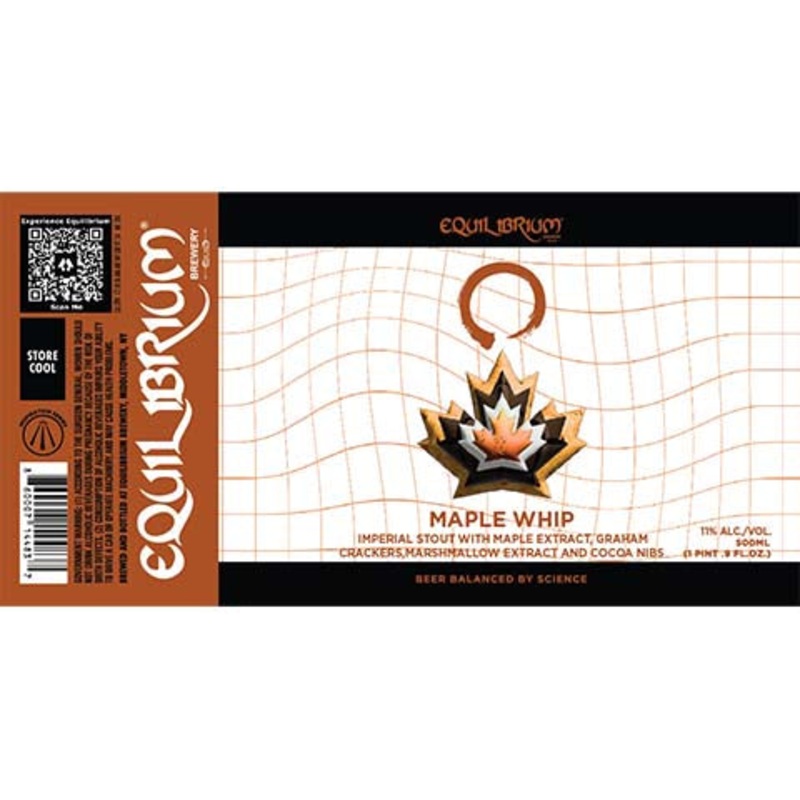 Equilibrium Maple Whip Imperial Stout 500ML BTL