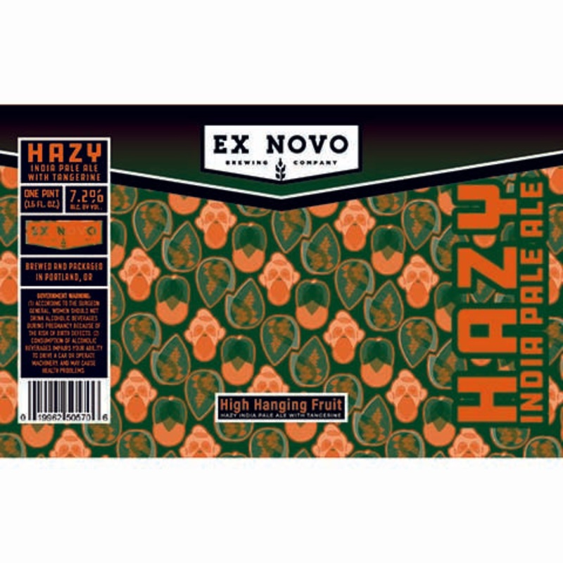 Ex Novo High Hanging Fruit Hazy IPA 16OZ SINGLE CAN