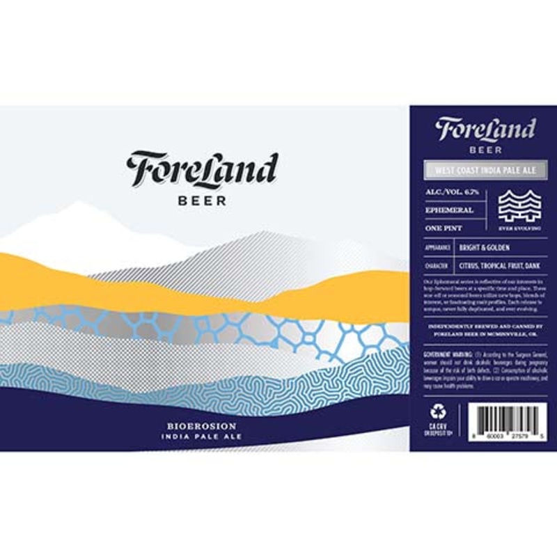 Foreland Bioerosion IPA 16OZ SINGLE CAN
