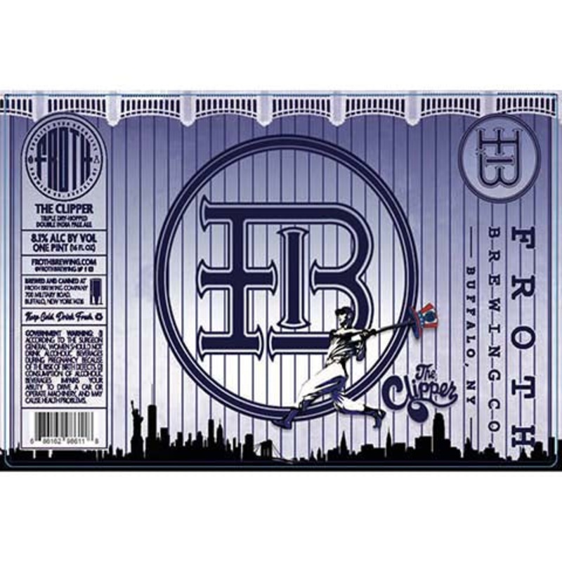 Froth The Clipper TDH DIPA 16OZ SINGLE CAN
