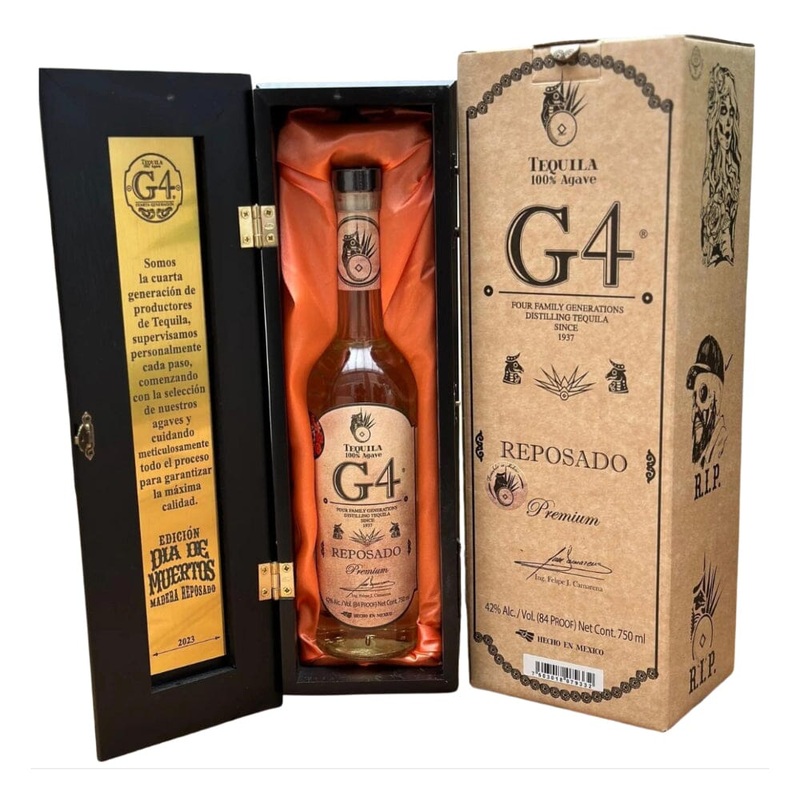G4 Reposado de Madera Dia de Muertos 2023 Edition Tequila