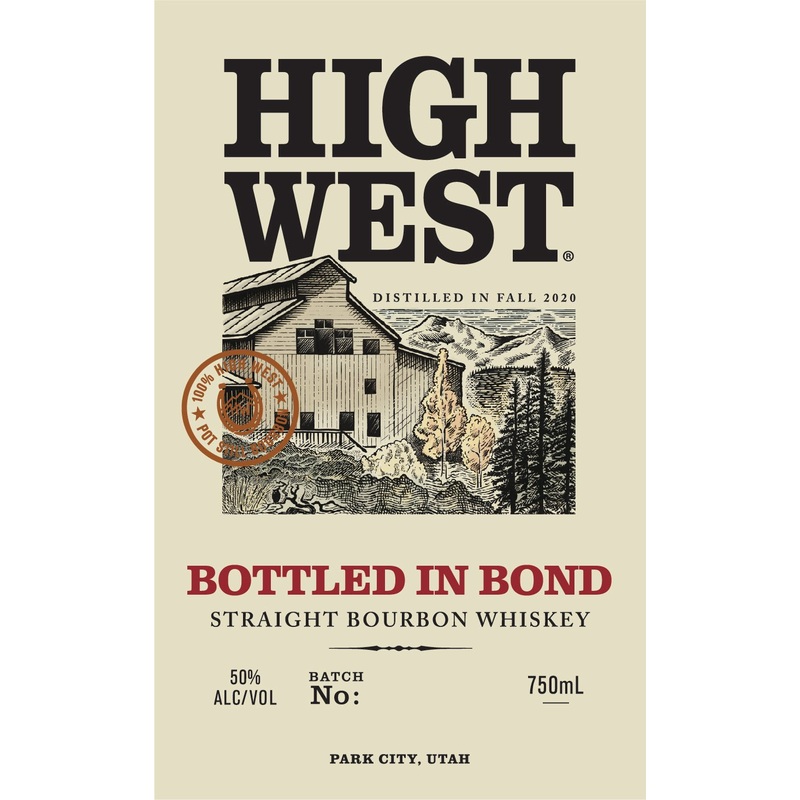 High West Bottled in Bond Straight Bourbon Whiskey