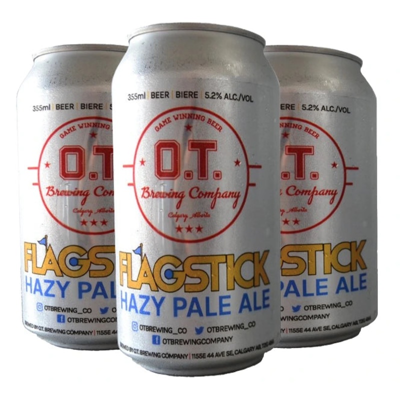OT BREW FLAGSTICK HAZY PALE ALE 473ML 4PK CAN @ Windermere [1007261] 1892 ml