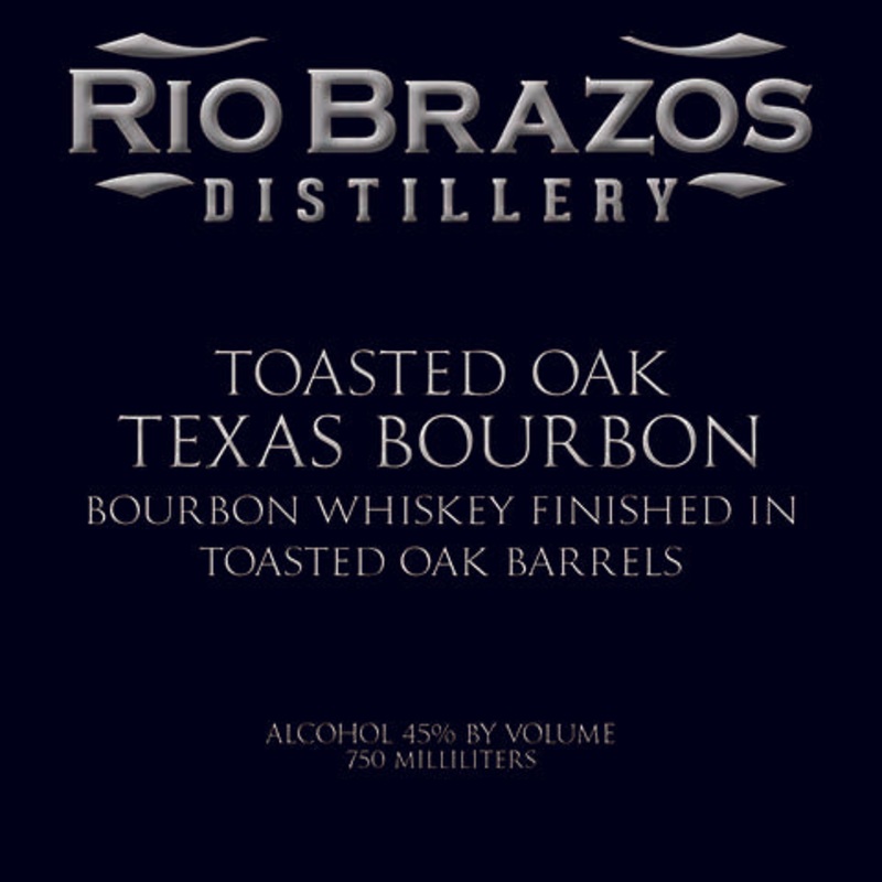 Rio Brazos Toasted Oak Texas Bourbon Whiskey 750ML BTL