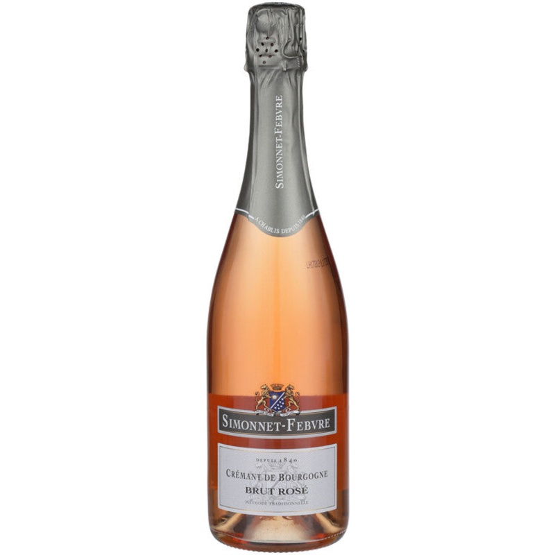 SIMONNET FEBVRE CREMANT DE BOURGOGNE BRUT ROSE 750ML 750ML