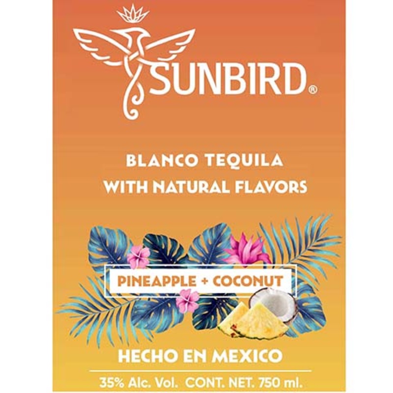 Sunbird Pineapple + Coconut Blanco Tequila 750ML BTL