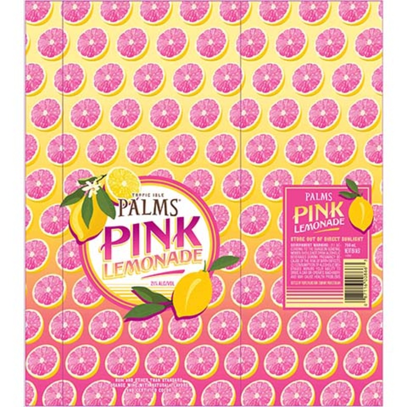 Tropic Isle Palms Pink Lemonade 750ML BTL
