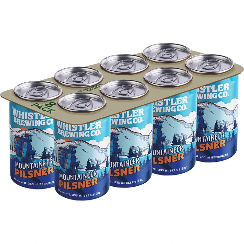 WHISTLER MOUNTAINEER PILSNER 355ML 8PK CAN @ Sage Hill [1034069] 2840 ml