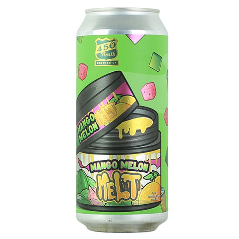 450 North Slushy XL Mango Melon Melt Sour 16OZ SINGLE CAN