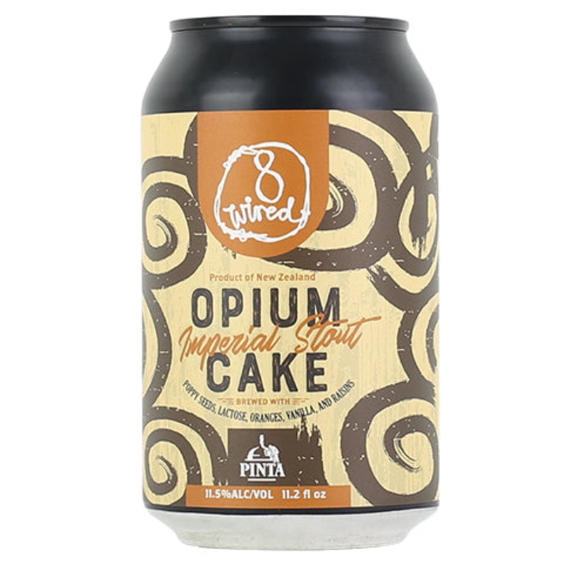 8 Wired Opium Cake Imperial Stout 330ML CAN