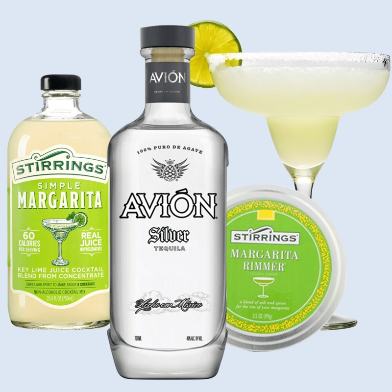 Avion Tequila Margarita Gift Set Cheers to You