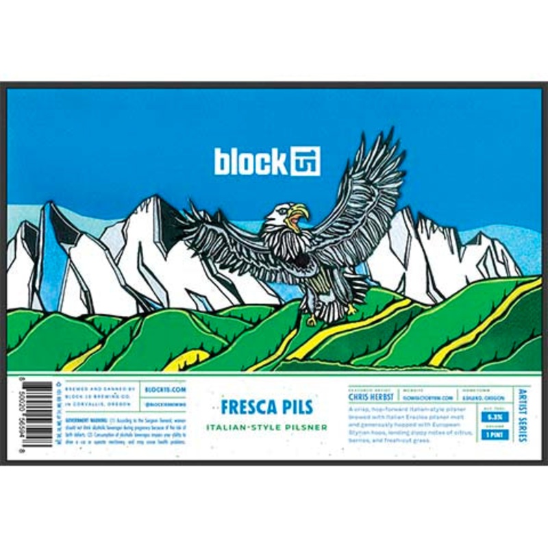 Block 15 Fresca Pils 16OZ SINGLE CAN