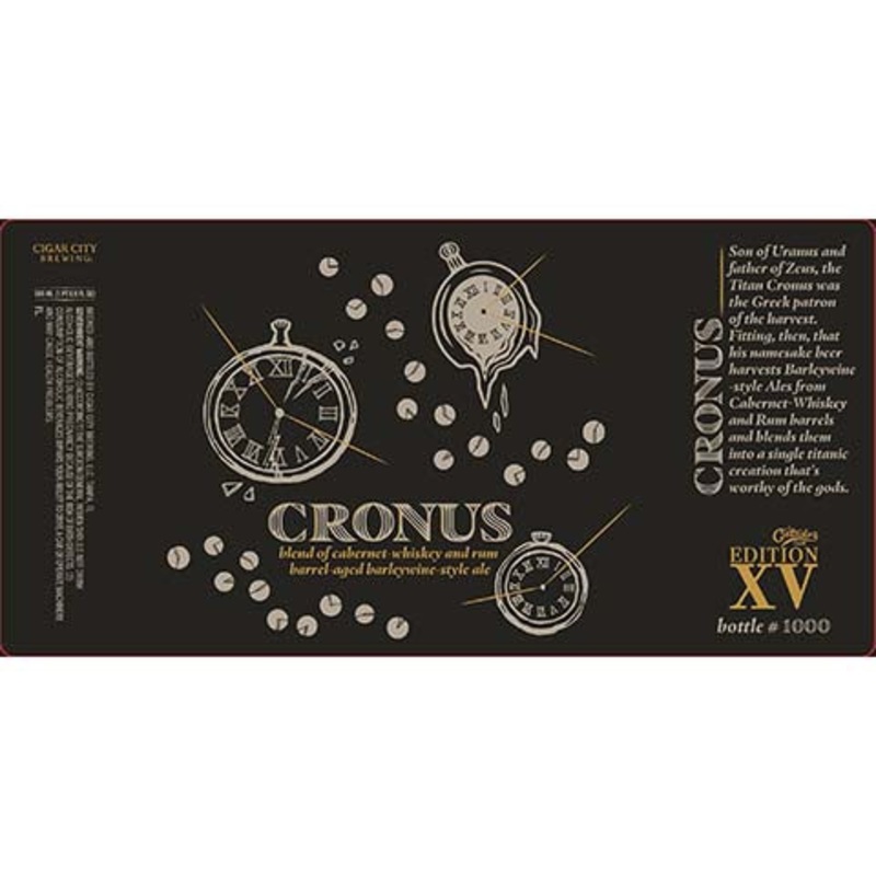 Cigar City Cronus Barleywine Ale 500ML BTL