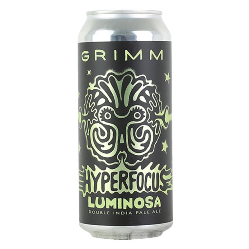 Grimm Hyperfocus Luminosa DIPA 16OZ SINGLE CAN
