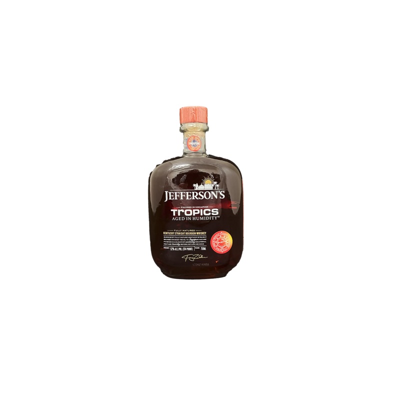 Jefferson's Tropics Straight Bourbon 750ML